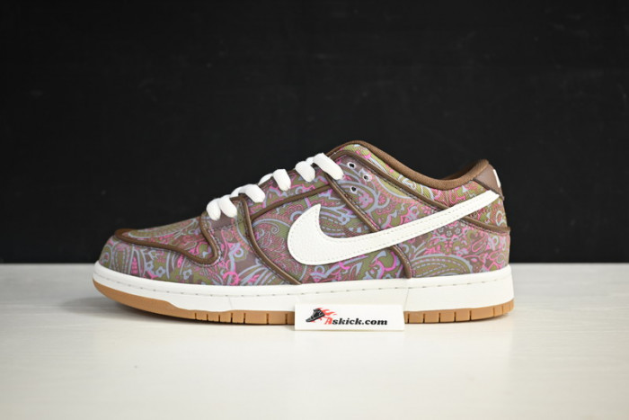 nike sb dunk low pro paisley brown dh7534-200