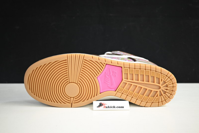 nike sb dunk low pro paisley brown dh7534-200