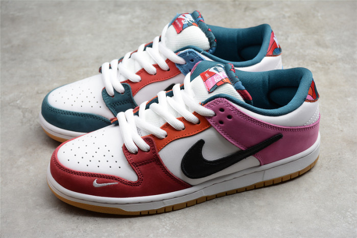 q32 parra x nk sb dunk low”multi-color 2021″ dh7695-100