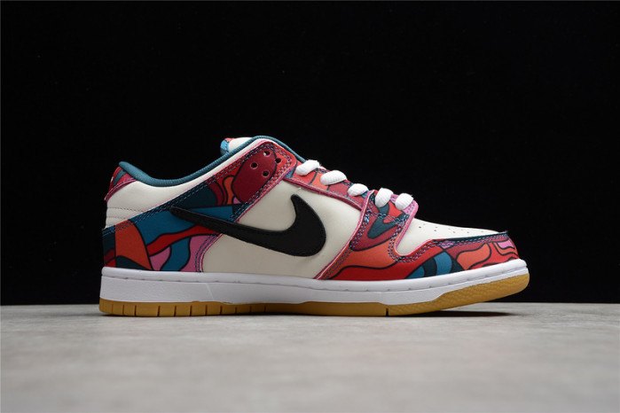 nike sb dunk low pro parra abstract art (2021) dh7695-600