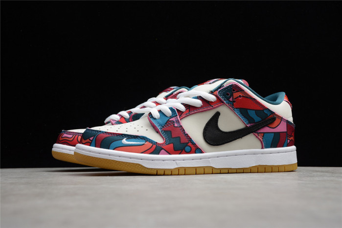 nike sb dunk low pro parra abstract art (2021) dh7695-600