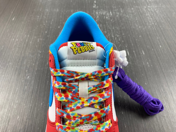 nike dunk low qs lebron james fruity pebbles dh8009-600