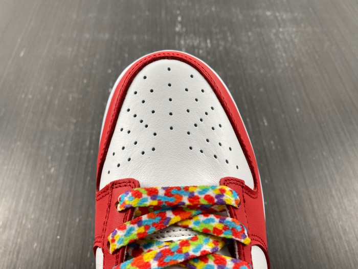 nike dunk low qs lebron james fruity pebbles dh8009-600