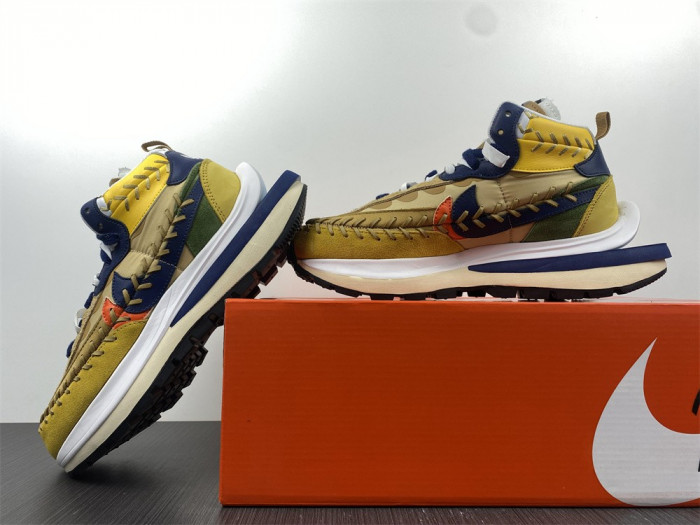 nike vaporwaffle sacai jean paul gaultier sesame blue dh9186-200