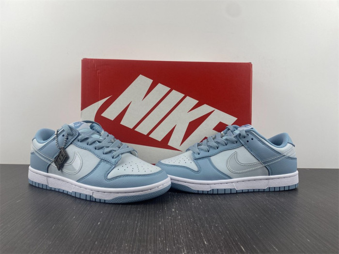 nike dunk low clear blue dh9765-401