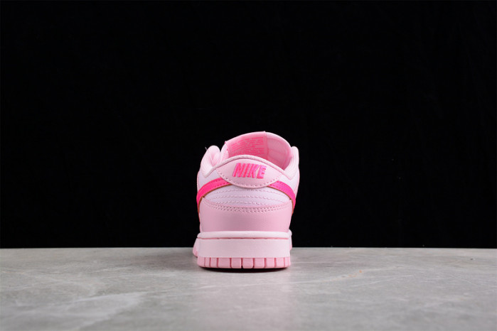 nike dunk low triple pink (gs) dh9765-600