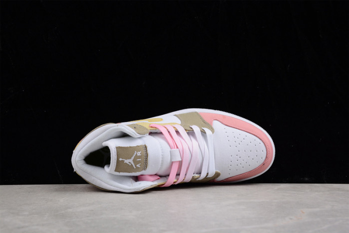 air jordan 1 mid se pastel vivid green grind dj0338-100