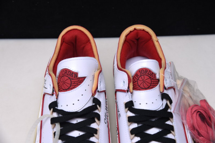 of x air jordan 2 retro low sp white red dj4375-106