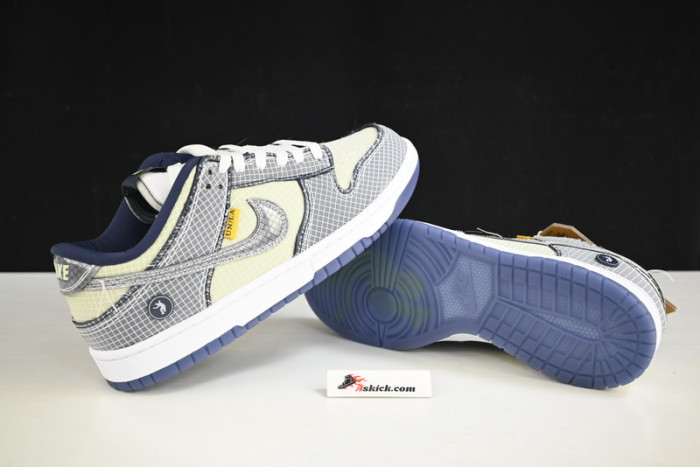 nike union la x dunk low midnight navy dj9649-401