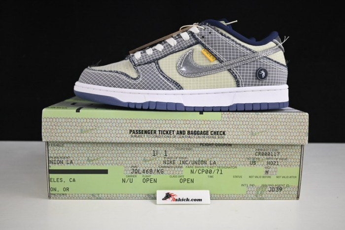 nike union la x dunk low midnight navy dj9649-401