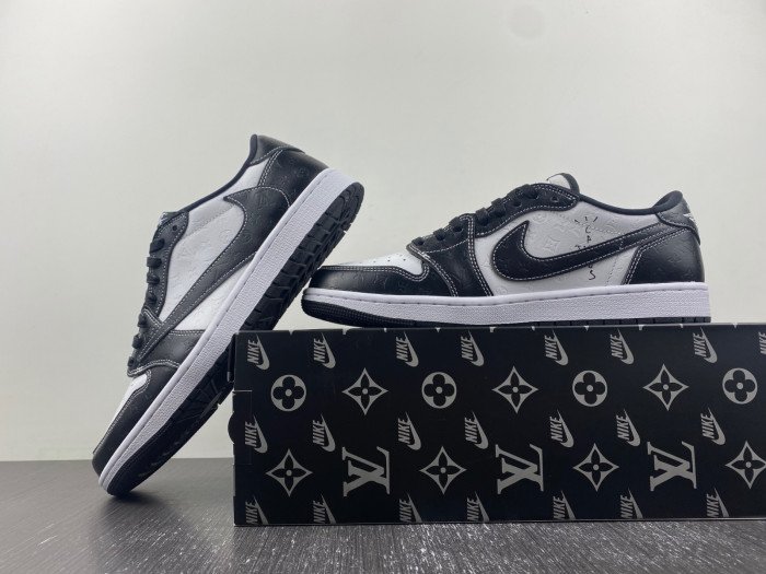 travis scott x air jordan 1 low black dl2211-001