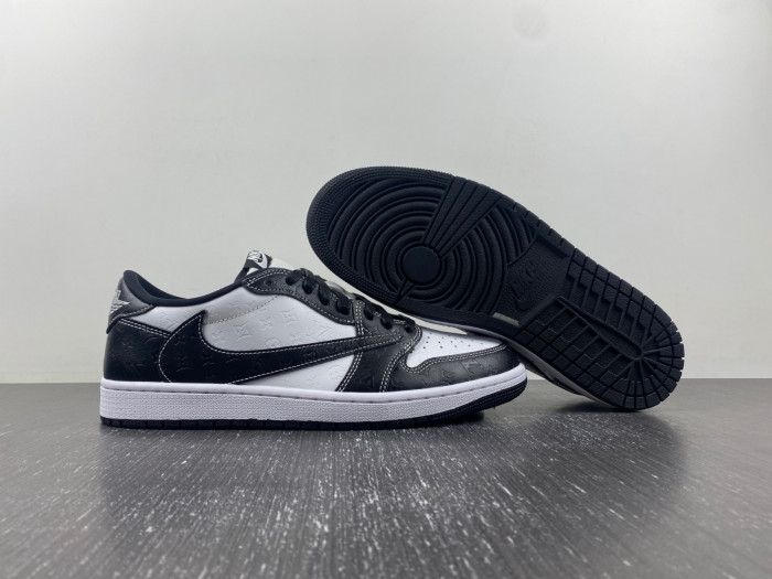 travis scott x air jordan 1 low black dl2211-001