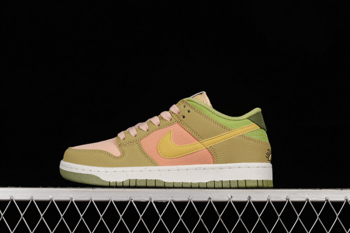 nike dunk low next nature sun club arctic orange dm0583-800