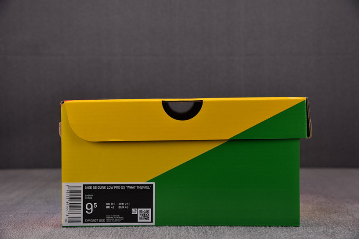 nike sb dunk low pro qs“what the paul” dm0807-600