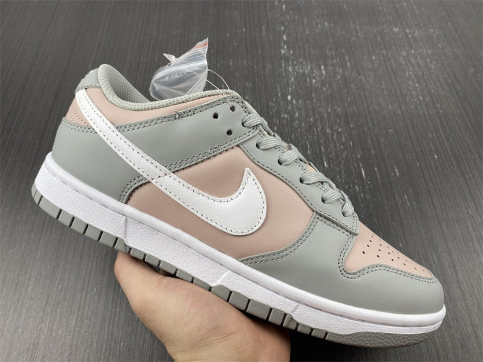 nike dunk low pink oxford (w) dm8329-600