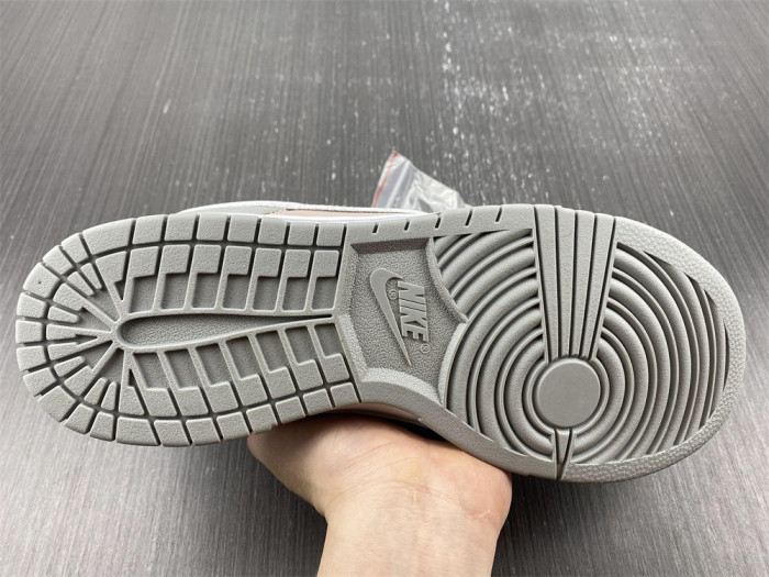 nike dunk low pink oxford (w) dm8329-600