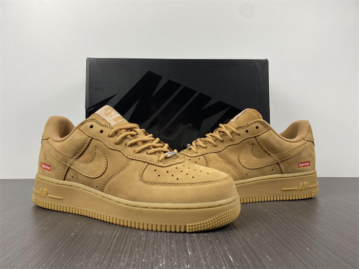 nike air force 1 low sp S*p reme wheat dn1555-200