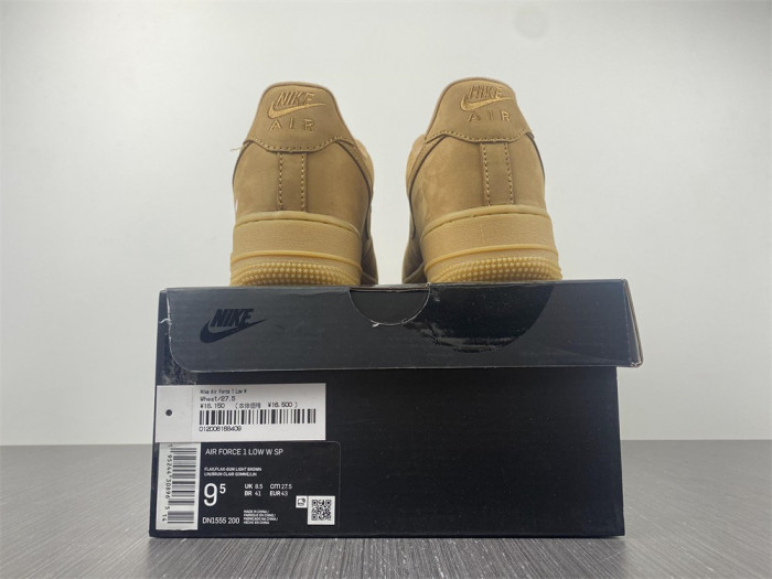 nike air force 1 low sp S*p reme wheat dn1555-200
