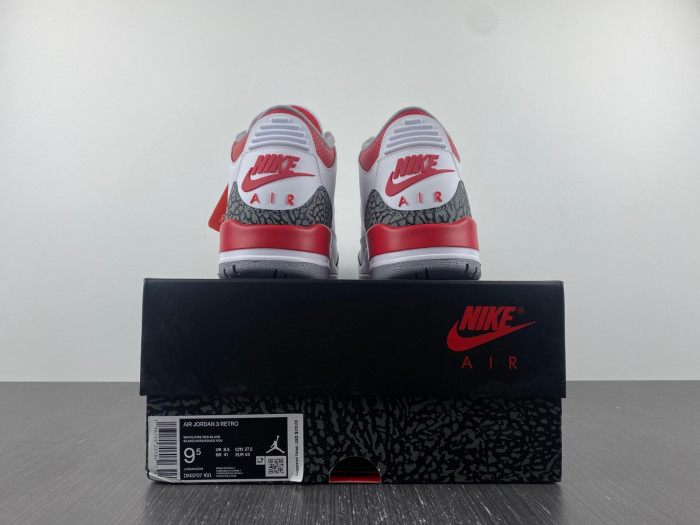 air jordan 3 retro fire red (2022) dn3707-160