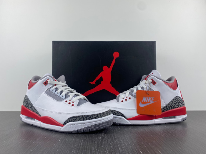 air jordan 3 retro fire red (2022) dn3707-160
