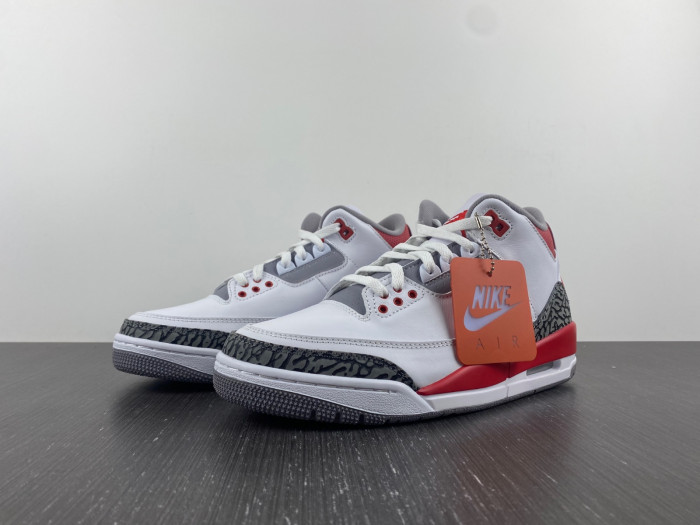air jordan 3 retro fire red (2022) dn3707-160