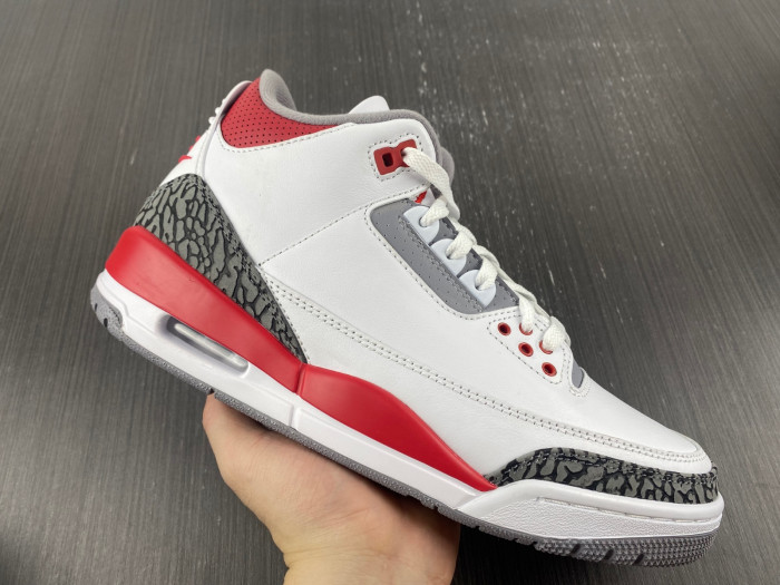 air jordan 3 retro fire red (2022) dn3707-160