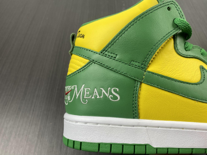 nike sb dunk high S*p*e by any means brazil dn3741-700