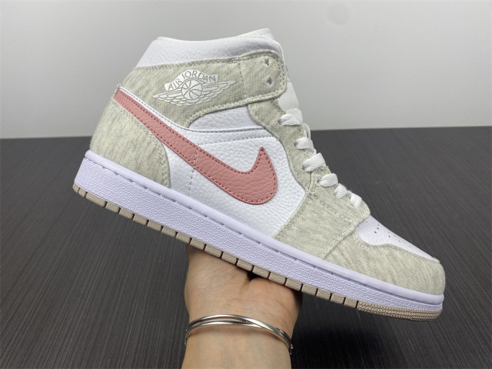 air jordan 1 mid se light iron ore (w) dn4045-001