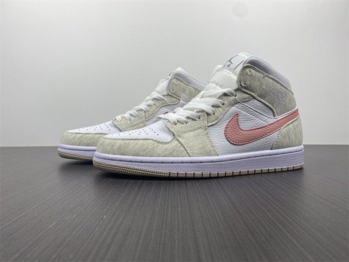 air jordan 1 mid se light iron ore (w) dn4045-001