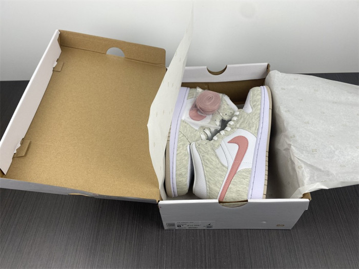 air jordan 1 mid se light iron ore (w) dn4045-001