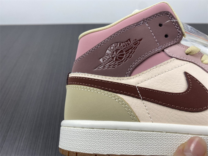 air jordan 1 mid se dark pony smoky mauve do7440-821