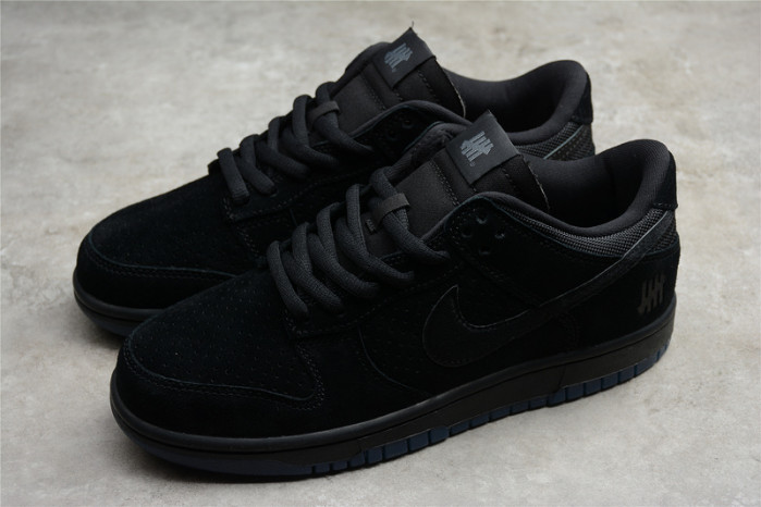 nike dunk low sp undefeated black dunk vs. af1 pack do9329-001