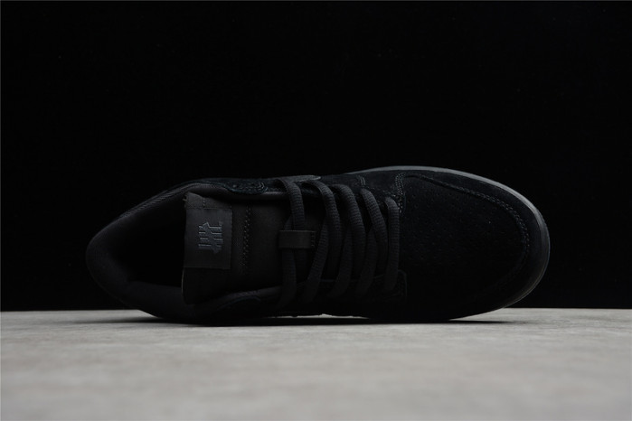nike dunk low sp undefeated black dunk vs. af1 pack do9329-001