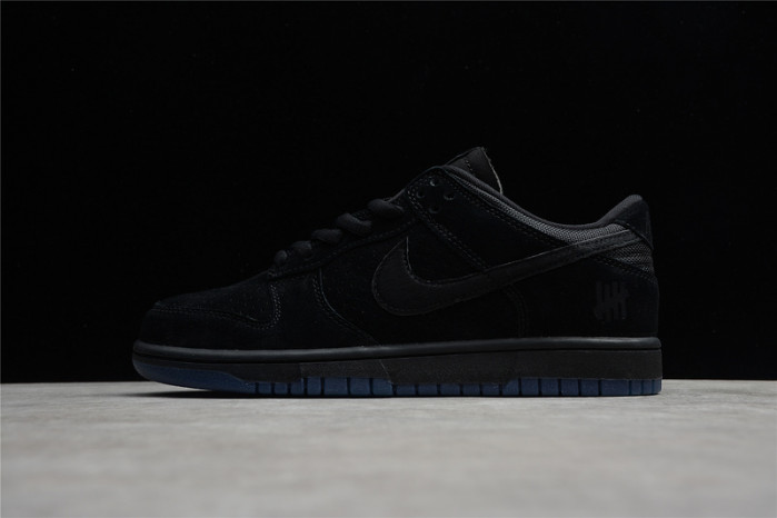 nike dunk low sp undefeated black dunk vs. af1 pack do9329-001