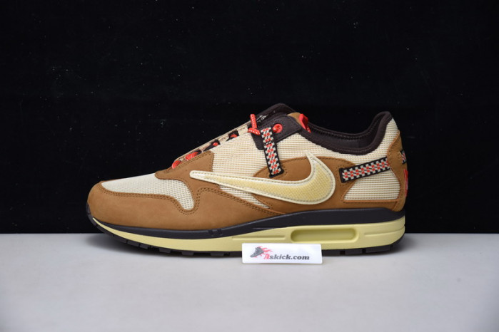 travis scott x nike air max 1 wheat do9392-701