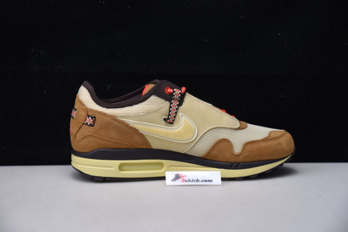 travis scott x nike air max 1 wheat do9392-701