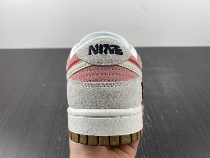 nike dunk low se grey pink do9457-110