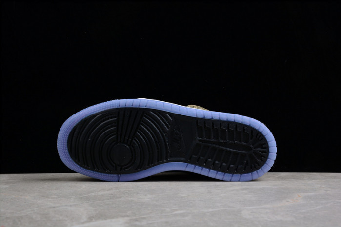 air jordan 1 high zoom air cmft gold laser dq0659-700