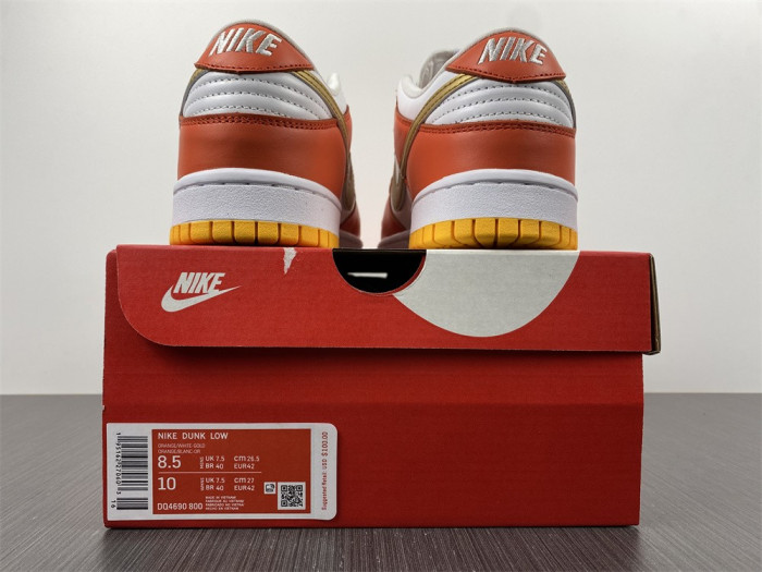 nike dunk low university gold (w) dq4690-800