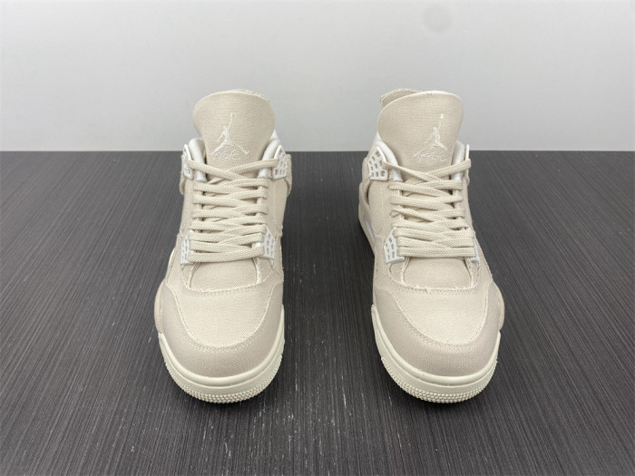 air jordan 4 retro blank canvas (w) dq4909-100