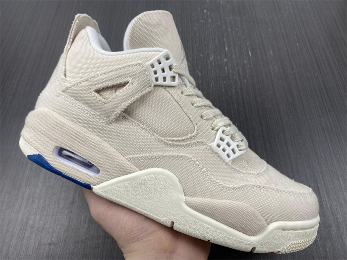 air jordan 4 retro blank canvas (w) dq4909-100