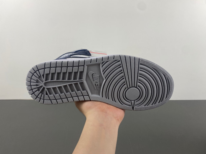 air jordan 1 mid wolf grey midnight navy dq8426-104