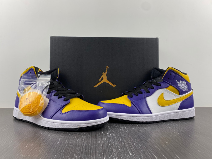 air jordan 1 mid lakers (2022) dq8426-517
