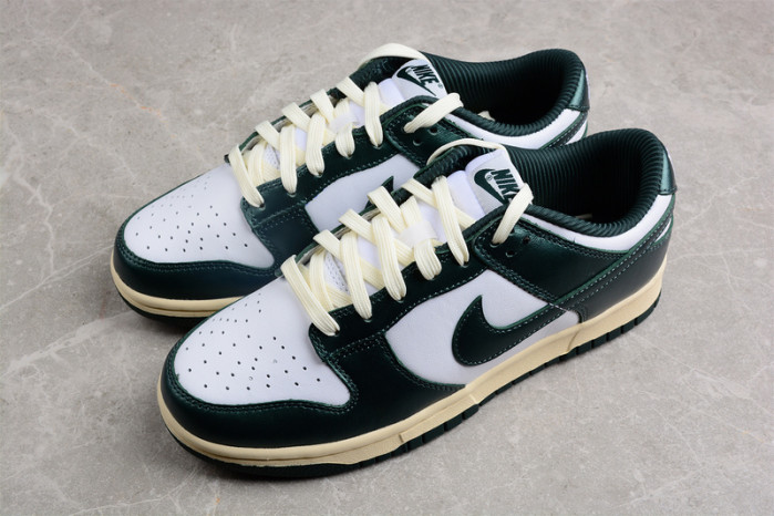 nike dunk low vintage green (w) dq8580-100