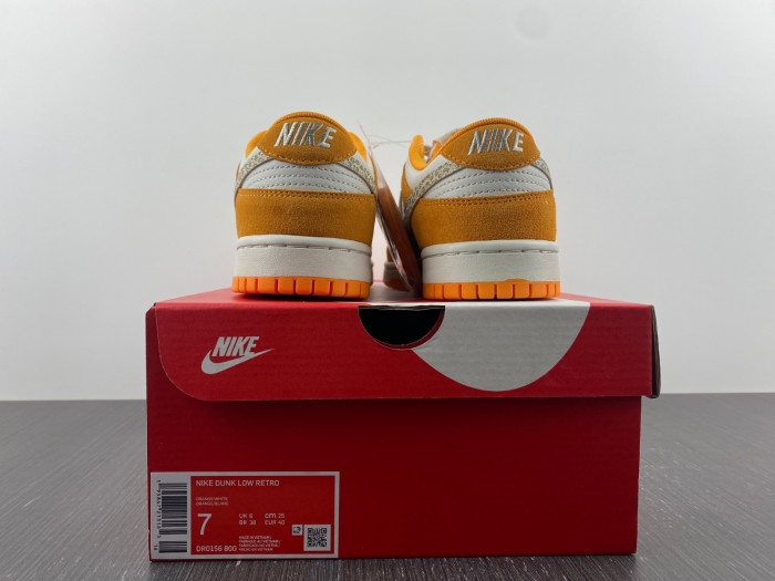 nike dunk low as safari kumquat dr0156-800