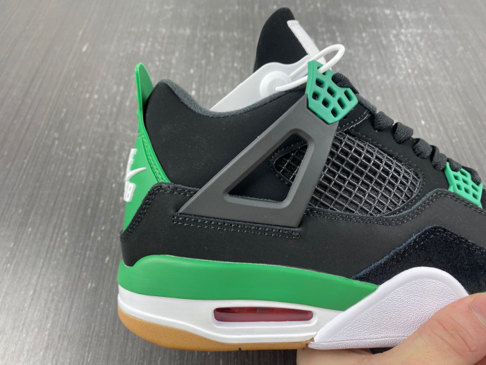 air jordan 4 retro black green dr5415-030