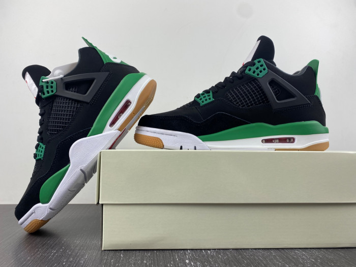 air jordan 4 retro black green dr5415-030