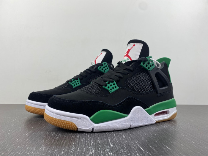 air jordan 4 retro black green dr5415-030