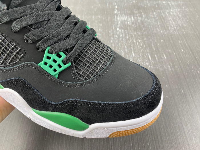 air jordan 4 retro black green dr5415-030