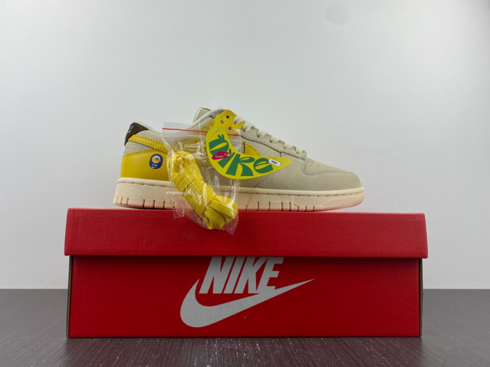 nike dunk low lx banana dr5487-100
